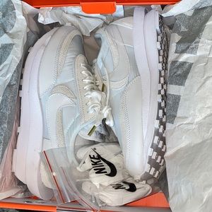 Nike White Sacai LD Waffle